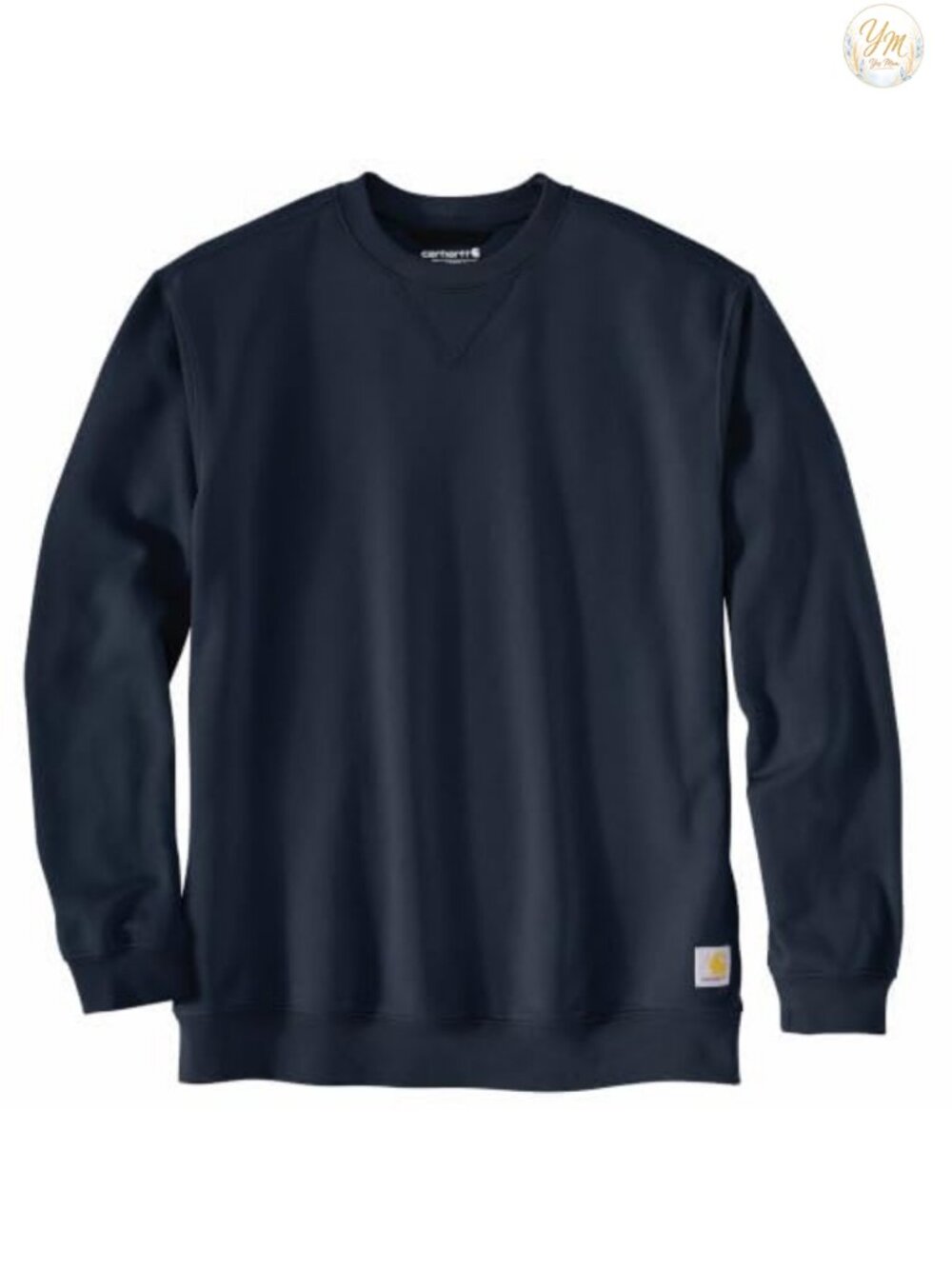 Men's Marquette Crewneck Sweatshirt 50% Cotton 50% Polyester Midweight Rib-Knit